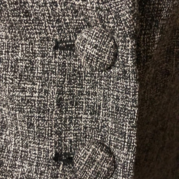 Hillard & Hanson b/w tweed blazer size 16P - Picture 2 of 7